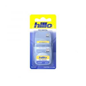 Imagem Fio Dental Hillo Pocket 25M C/2